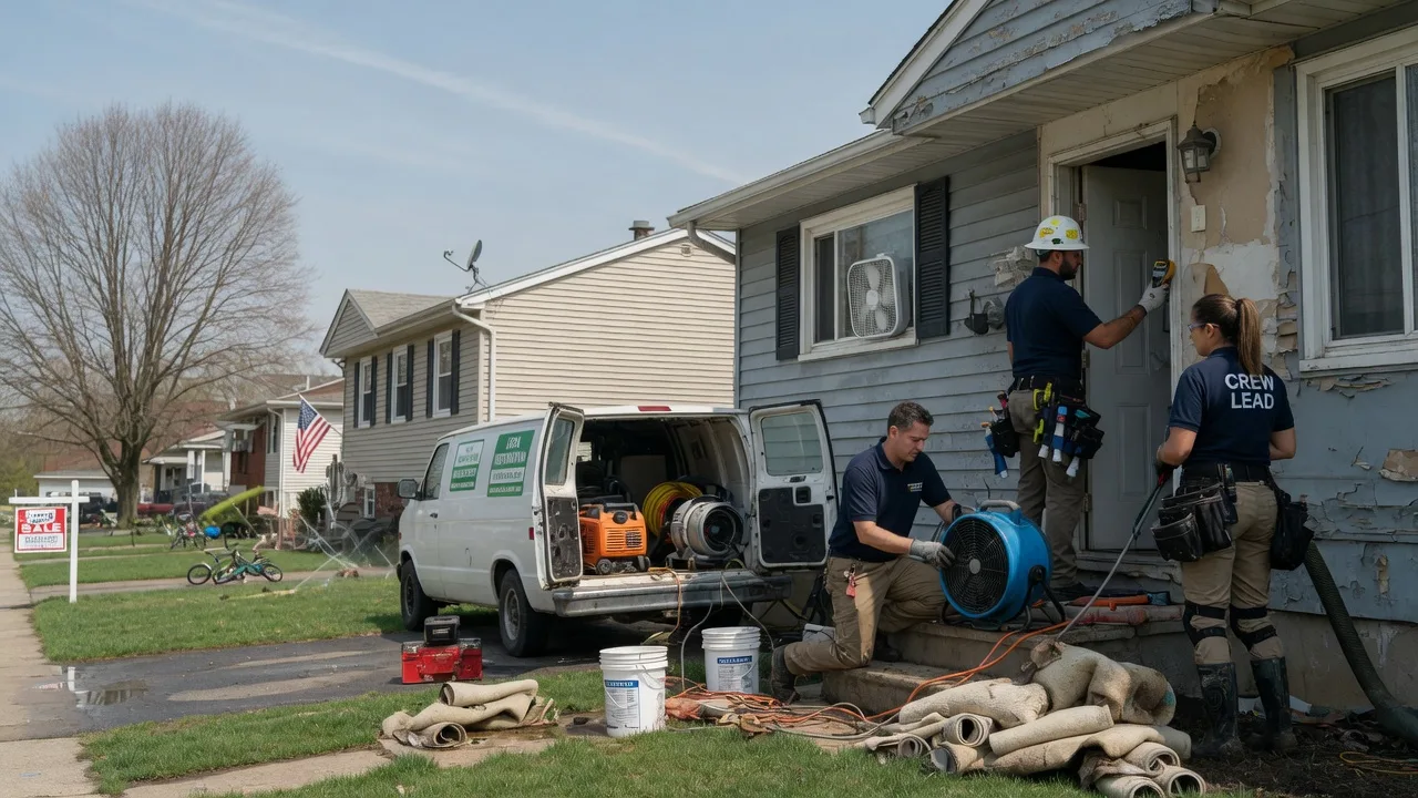 Flood Cleanup in Macomb, MI near me