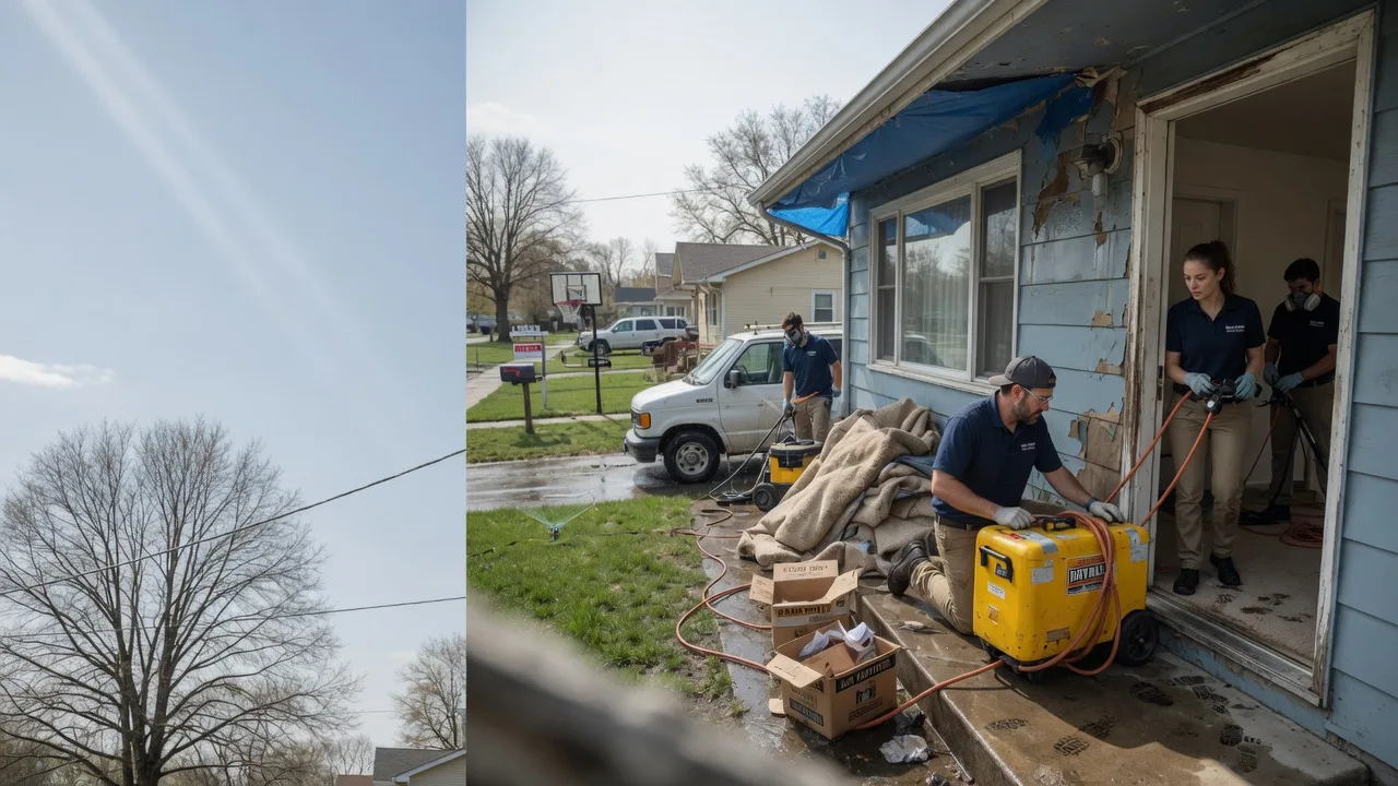 Basement Flood Cleanup in Macomb, MI near me